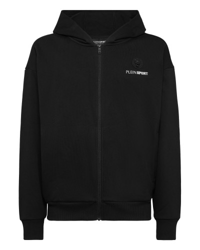 Oversize Zipped Hoodie Sweatshirt LS Scratch