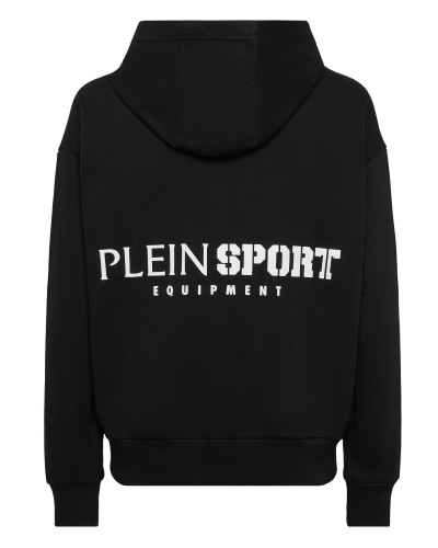 Oversize Zipped Hoodie Sweatshirt LS Scratch