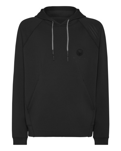 Technical Oversize Hoodie Sweatshirt LS