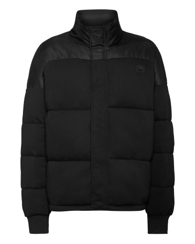 Hybrid Jersey Puffered Jacket LS