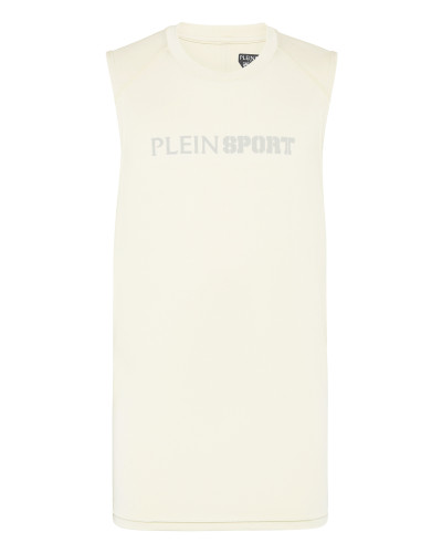 Reflective Tank Top Round Neck