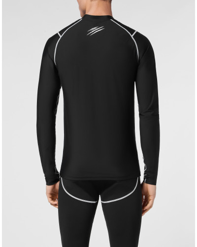 Second Skin Dry-Fit T-shirt Round Neck LS Scratch