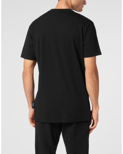 Cotton Dotted Lamina T-shirt Round Neck SS Tiger