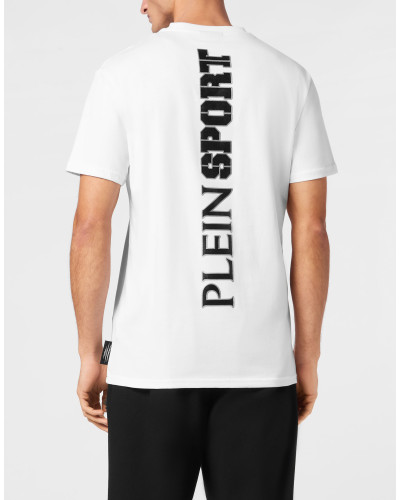 Cotton T-shirt Round Neck SS Lamina Scratch