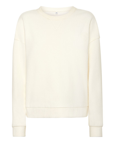 Boxy Fit Sweatshirt Round Neck LS