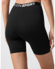 Rib Seamless Biker Shorts Logo
