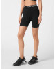 Rib Seamless Biker Shorts Logo
